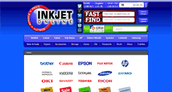 Desktop Screenshot of inkjetonline.com.au